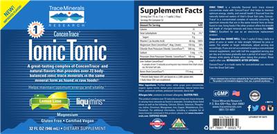 ConcenTrace Ionic Tonic Lemon Lime