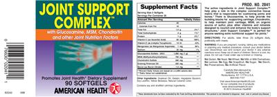 Product label image for Joint Support Complex