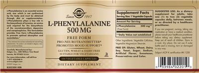 L-Phenylalanine 500 mg