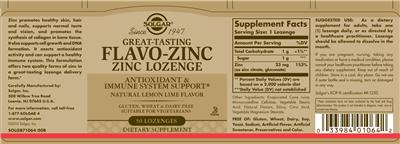 Flavo-Zinc Natural Lemon Lime Flavor