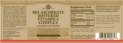Bio Ascorbate Buffered Vitamin C Complex