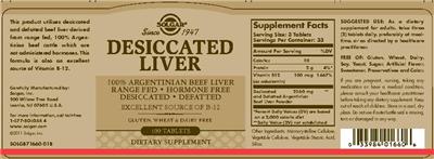 Dessicated Liver