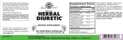 Natural Herbal Diuretic