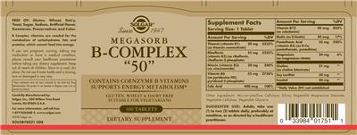 Megasorb B-Complex "50"