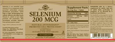 Selenium 200 mcg
