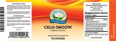 Photo of the Nature's Sunshine Cellu-Smooth label
