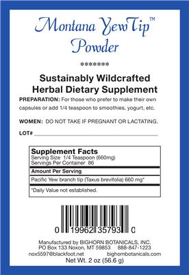 Montana YewTip Powder