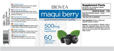 Maqui Berry 500 mg