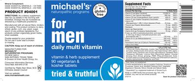 For Men Daily Multi Vitamin