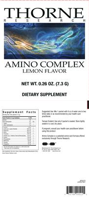 Amino Complex Lemon Flavor