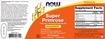 Photo of the NOW Super Primrose label