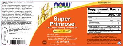 Photo of the NOW Super Primrose label