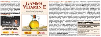 Gamma Vitamin E