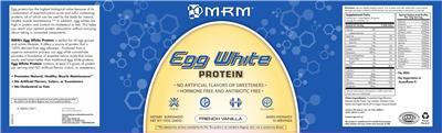 Egg White Protein French Vanilla