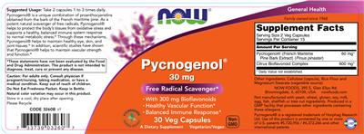 Pycnogenol 30 mg