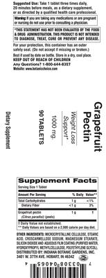 Grapefruit Pectin 1000 mg
