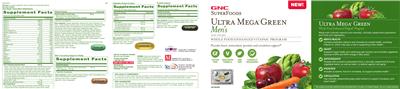 Photo of the GNC SuperFoods Prostate Support label