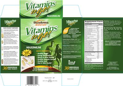 Vitamins To Go! Maximum