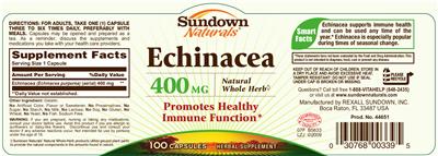 Echinacea 400 mg