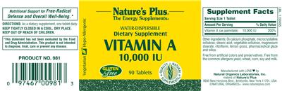 Vitamin A 10,000 IU