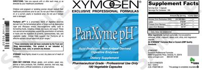 Photo of the XYMOGEN PanXyme pH label