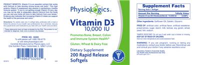 Vitamin D3 10000 IU