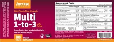 Multi 1-to-3 with Lutein