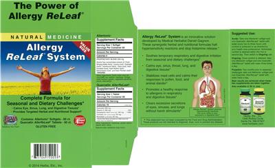 Photo of the Herbs Etc. Quercetin AllerReLeaf label