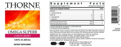 Omega Superb Lemon Berry