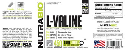 L-Valine 450 Milligrams