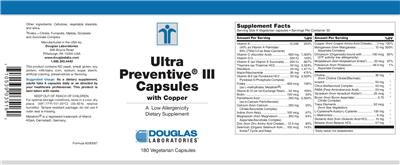 Ultra Preventive III With Copper