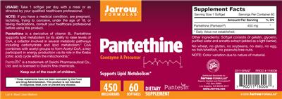 Pantethine 450 mg