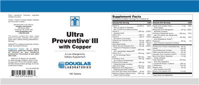 Ultra Preventive III With Copper