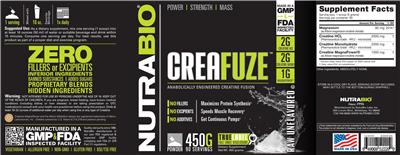 CreaFuze Raw Unflavored