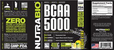 BCAA 5000 Lemon Lime