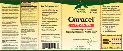 Photo of the Terry Naturally Curacel With Resveratrol label