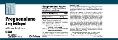 Pregnenolone 5 mg Sublingual