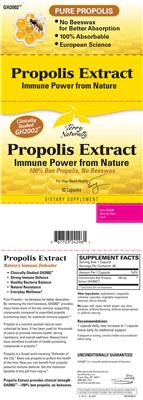 Photo of the Terry Naturally Propolis Extract label