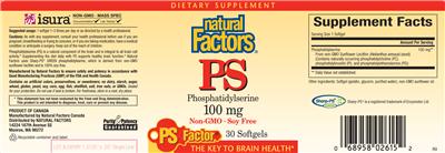 PS (Phosphatidylserine) 100 mg