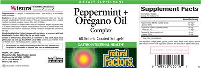 Peppermint + Oregano Oil Complex