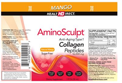 AminoSculpt Natural Mango Sugar-Free