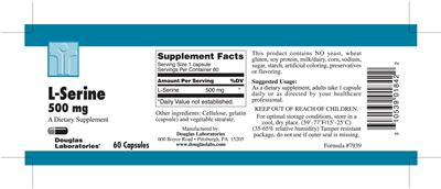 L-Serine 500 mg