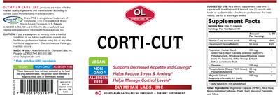 Photo of the OL Olympian Labs Corti-Cut label