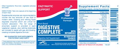 Digestive Complete With Botanicals