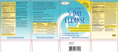 Photo of the Enzymatic Therapy Fiber Fusion Daily Gentle Cleansing Fiber label