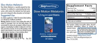 Slow Motion Melatonin