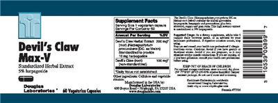 Devil's Claw Max-V