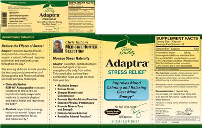 Photo of the Terry Naturally Adaptra label