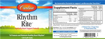 Photo of the Carlson Rhythm Rite label