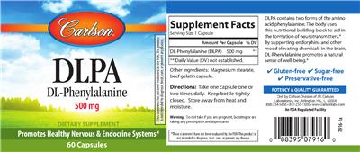 Photo of the Carlson DLPA label